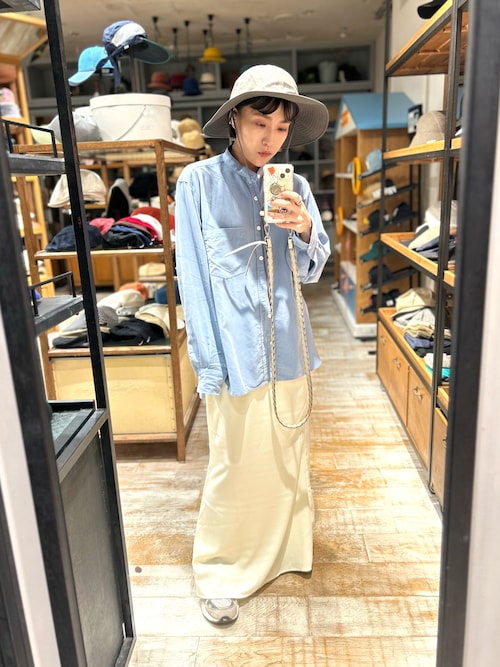 リラックス ドレープ レーヨン オープンカラーシャツ / ロングシーズン