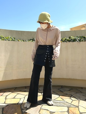 akiさん（レディース・156cm）の春コーディネート