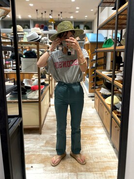 akiさん（レディース・156cm）の夏コーディネート