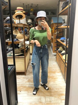 akiさん（レディース・156cm）の春コーディネート