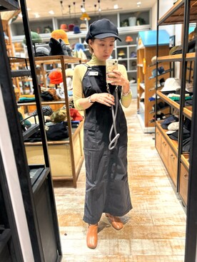 「OVERRIDE」｜「アイテム（ワンピース/ドレス）」を使った、akiさん（レディース・156cm）の秋コーディネート