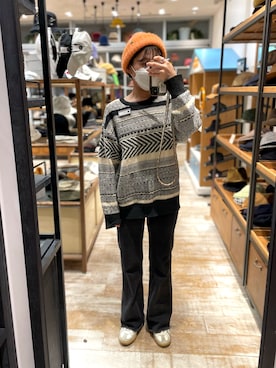 akiさん（レディース・156cm）の冬コーディネート