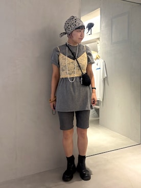 akiさん(レディース・156cm)の夏コーディネート