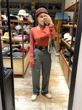 akiさん（レディース・156cm）の秋コーディネート