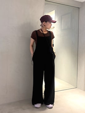 「KEEN（キーン）のアイテム」を使った、akiさん（レディース・156cm）の夏コーディネート
