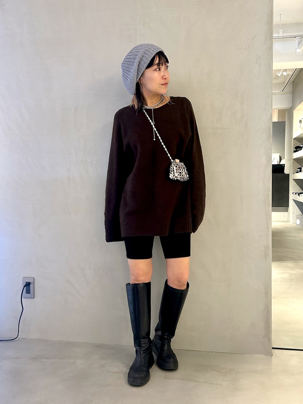 ADAM ET ROPE'（アダムエロペ）の「トラックソールロングブーツ