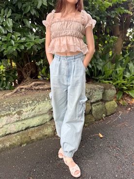 「アイテム（水着/着物・浴衣）」を使った、yuuaさん（レディース・166cm）の夏コーディネート