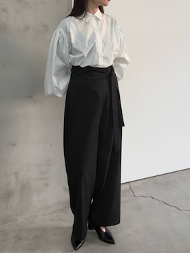 「select MOCA Et（セレクトモカエト）のアイテム」を使った、ranさん（レディース・161cm）の冬コーディネート