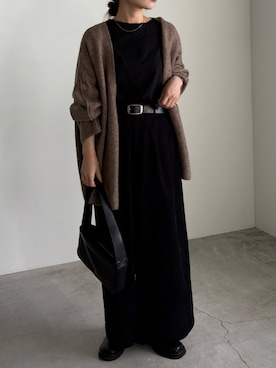 「アイテム（スリッポン）」を使った、ranさん（レディース・161cm）の秋コーディネート