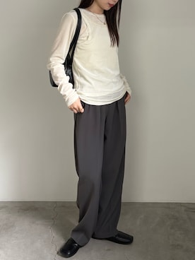 ranさん(レディース・161cm)の冬コーディネート