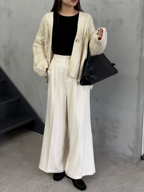 セール】【Et】Two-tuck Wide Pants（スラックス）｜select MOCA Et