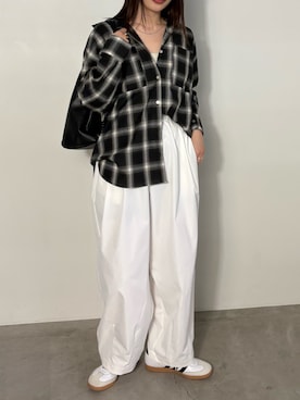 「select MOCA by son（セレクトモカバイソン）のアイテム」を使った、ranさん（骨格ウェーブ・レディース・161cm）の冬コーディネート