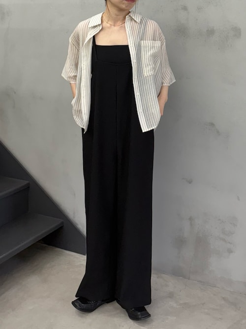 リラックスリブサロペット（つなぎ/オールインワン）｜select MOCA