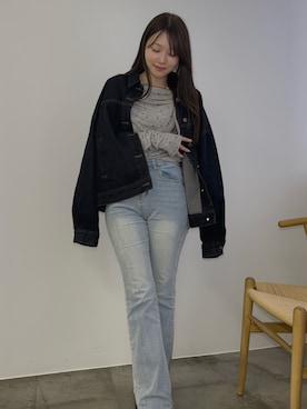 「on:nue（オンニュ）のアイテム」を使った、saori.さん（レディース・150cm）の春コーディネート