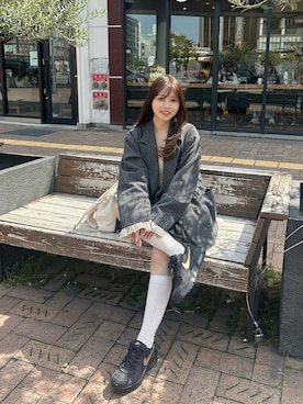 「loin nuit（ロワンニュイ）のアイテム」を使った、saori.さん（レディース・150cm）の春コーディネート