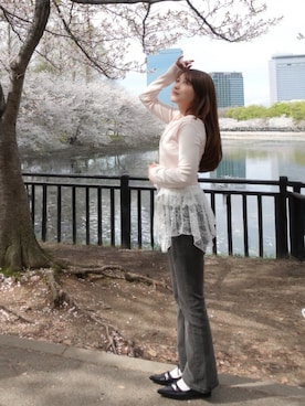 saori.さん（レディース・150cm）の春コーディネート