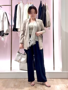 shiraさん（レディース・155cm）の春コーディネート