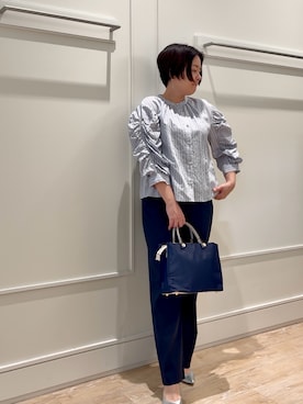 「きれいめコーディネート」｜shiraさん（レディース・155cm）の冬コーディネート