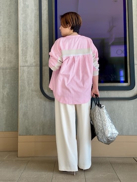 「NOLLEY’S（ノーリーズ）のアイテム」を使った、shiraさん（レディース・155cm）の春コーディネート