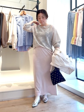 shiraさん（レディース・155cm）の春コーディネート