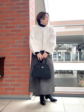 shiraさん（レディース・155cm）の冬コーディネート
