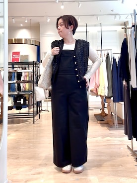 「MICO COULIER（ミコクリエ）のアイテム」を使った、shiraさん（レディース・155cm）の春コーディネート