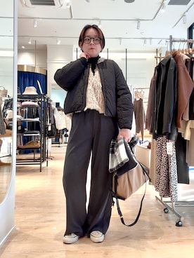 shiraさん（レディース・155cm）の冬コーディネート