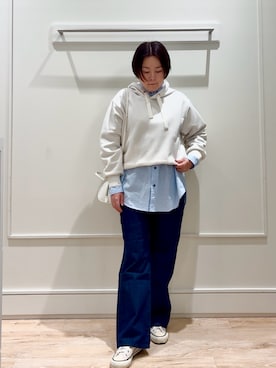 「NOLLEY'S LIGHT（ノーリーズライト）のアイテム」を使った、shiraさん（骨格ストレート・レディース・155cm）の冬コーディネート