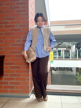 「ビジュー」｜shiraさん（レディース・155cm）の秋コーディネート