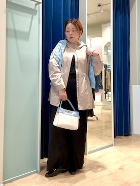「MICO COULIER（ミコクリエ）のアイテム」を使った、shiraさん（レディース・155cm）の秋コーディネート