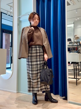 shiraさん（レディース・155cm）の冬コーディネート