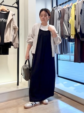 「MICO COULIER（ミコクリエ）のアイテム」を使った、shiraさん（レディース・155cm）の秋コーディネート