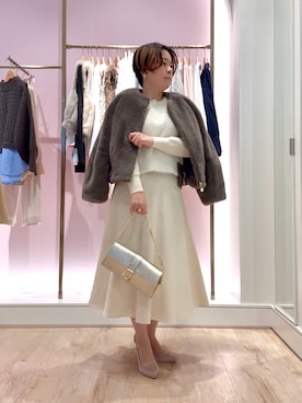 shiraさん（レディース・155cm）の冬コーディネート