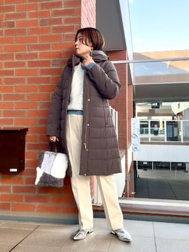 shiraさん（レディース・155cm）の冬コーディネート