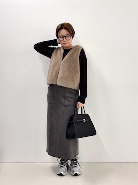 「NOLLEY’S（ノーリーズ）のアイテム（ブルゾン）」を使った、shiraさん（レディース・155cm）の夏コーディネート