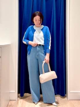 「NOLLEY'S LIGHT（ノーリーズライト）のアイテム」を使った、shiraさん（骨格ストレート・レディース・155cm）の春コーディネート