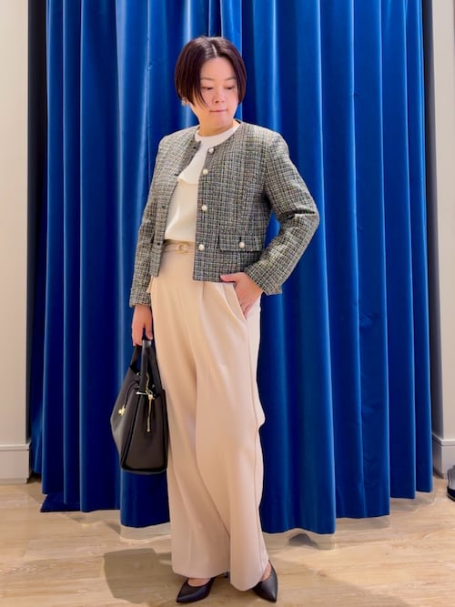 NOLLEY'S ブラウス シャツ 「セットアップ対応」ウォッシャブル