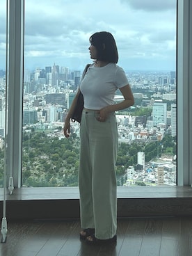 「DIANA（ダイアナ）のアイテム」を使った、Yuinaさん（レディース・162cm）の秋コーディネート
