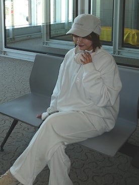 「GAP（ギャップ）のアイテム」を使った、Yuinaさん（レディース・162cm）の冬コーディネート