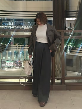 Yuinaさん（骨格ストレート・レディース・162cm）の冬コーディネート