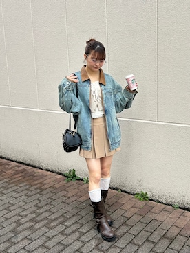 akariさん（レディース・163cm）の春コーディネート