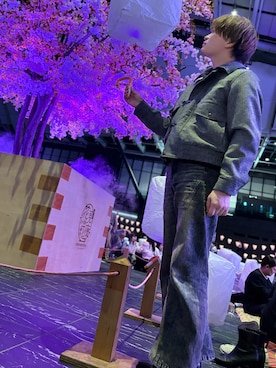 「CLEL（クレイル）のアイテム（ブルゾン）」を使った、Yutoさん（メンズ・174cm）の春コーディネート