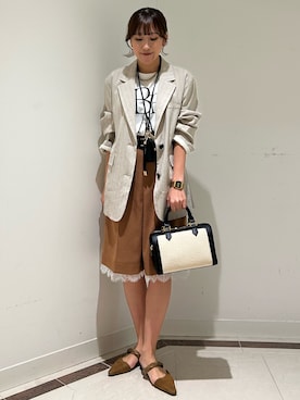 ayakaさん（レディース・156cm）の春コーディネート