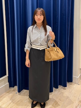 「アイテム（トートバッグ）」を使った、ayakaさん（レディース・156cm）の夏コーディネート