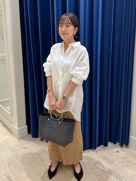 「SANRAMI（サンラミ）のアイテム」を使った、ayakaさん（レディース・156cm）の夏コーディネート