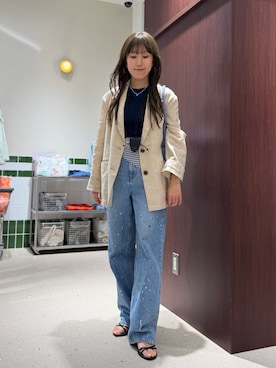 ayakaさん（レディース・156cm）の夏コーディネート