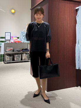 「NOLLEY’S（ノーリーズ）のアイテム（アクセサリー）」を使った、ayakaさん（レディース・156cm）の夏コーディネート