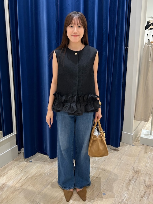 セール】マトラッセ裾フリルジレ（ベスト）｜NOLLEY'S Sophi