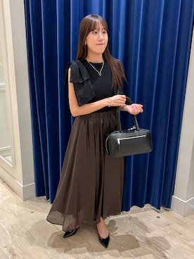 「NOLLEY’S（ノーリーズ）のアイテム」を使った、ayakaさん（レディース・156cm）の夏コーディネート