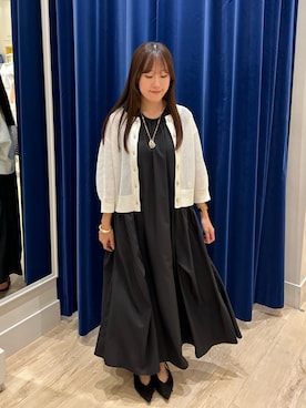 「アイテム（ネックレス）」を使った、ayakaさん（レディース・156cm）の夏コーディネート